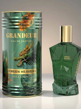 Emper Unisex Milestone Grandeur Green Heaven EDP Spray 3.4 oz Fragrances